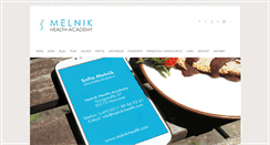 Desktop Screenshot of melnik-health.com